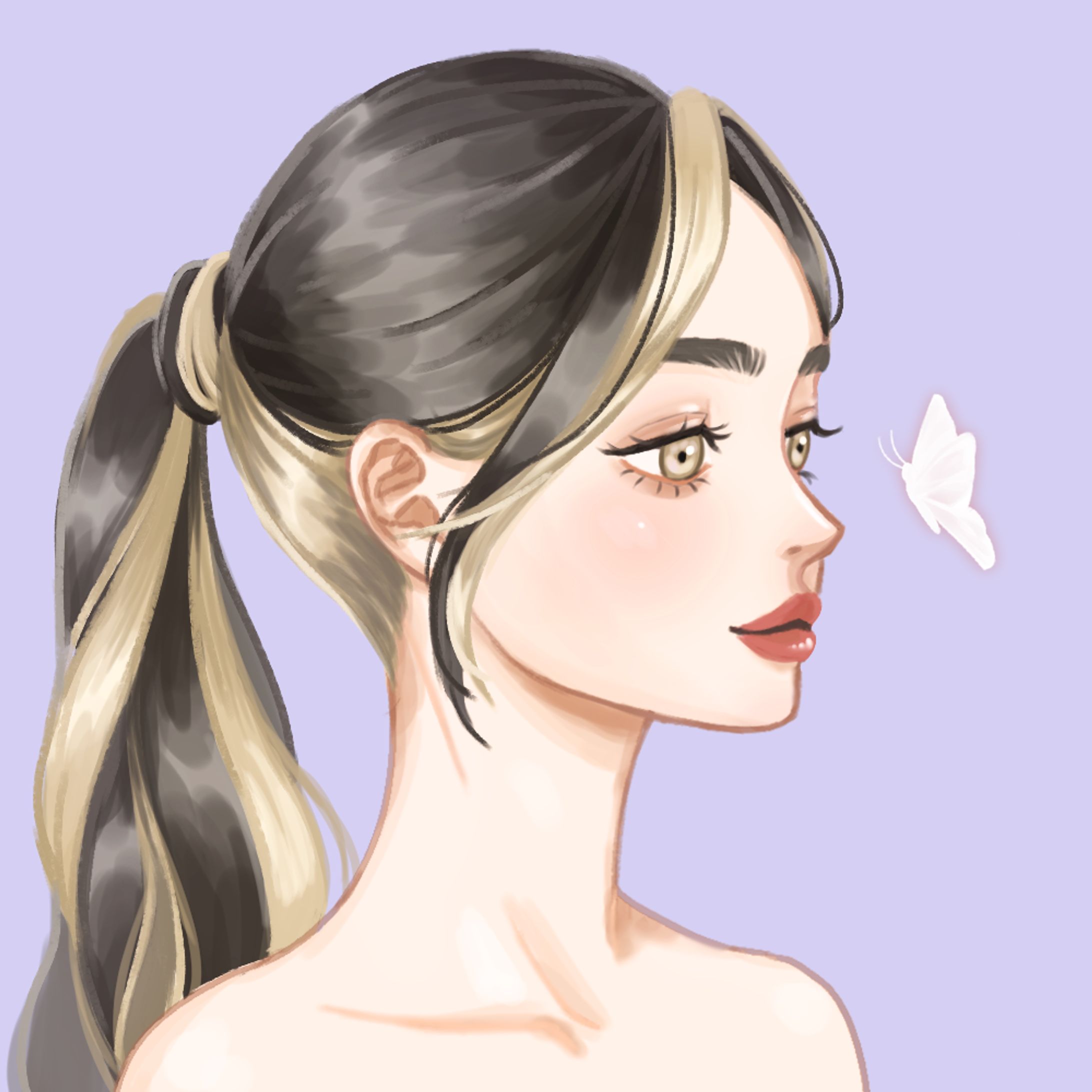 【創作】セミリアルタッチイラスト数点-1