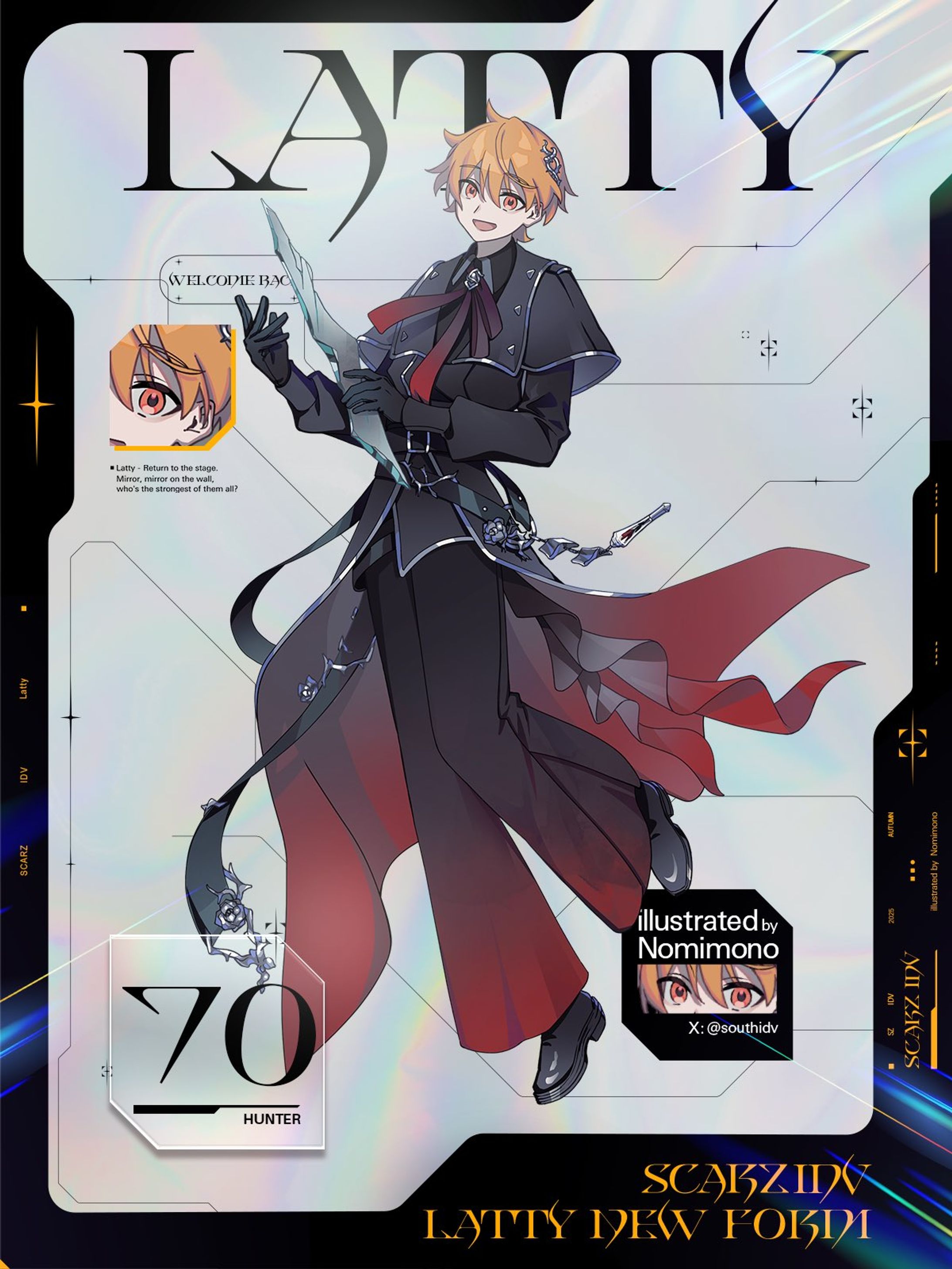 【eスポーツ】SCARZ｜選手（Latty）加入に伴うデザイン-1