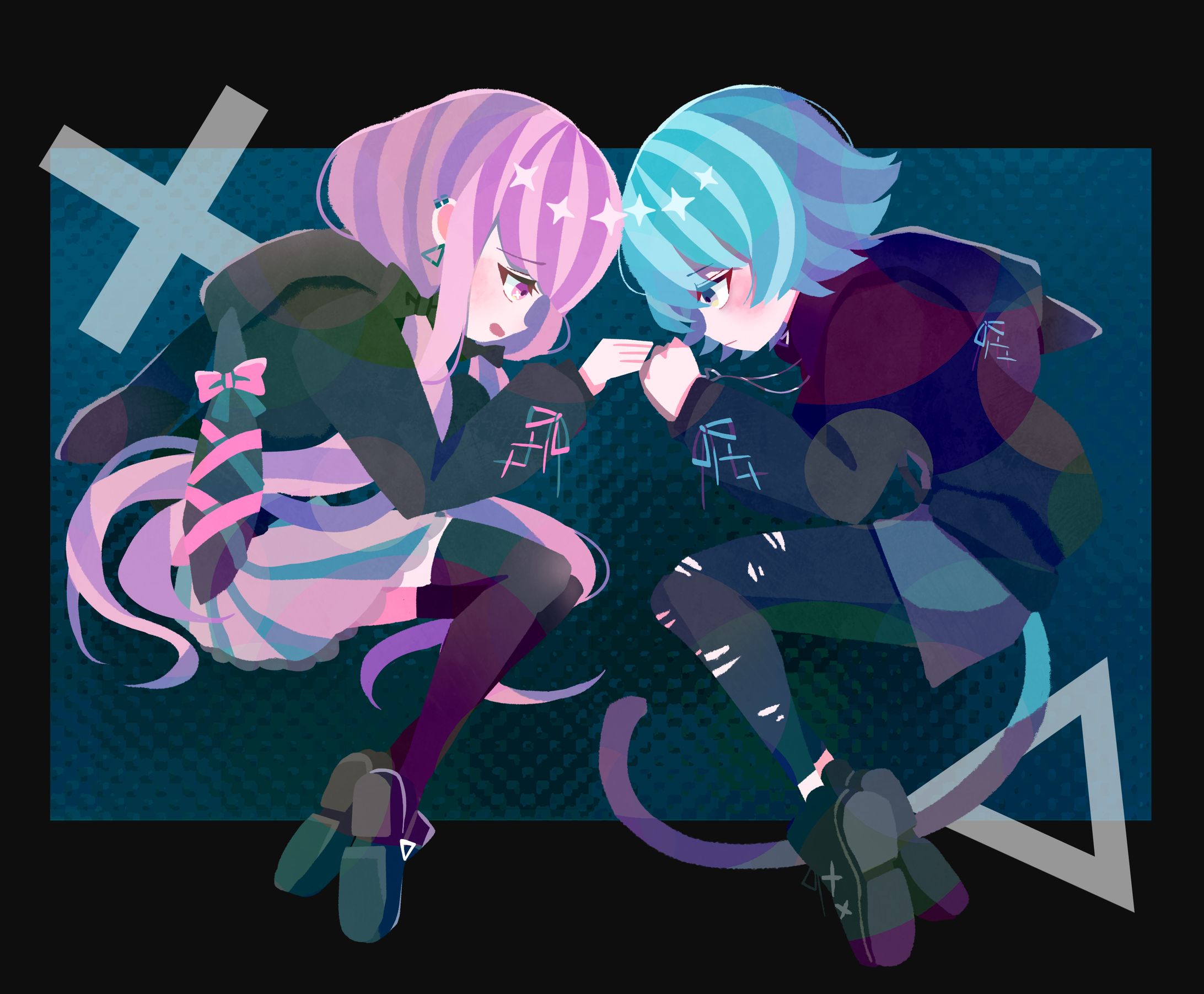 skebご依頼品/女の子＆男の子-1