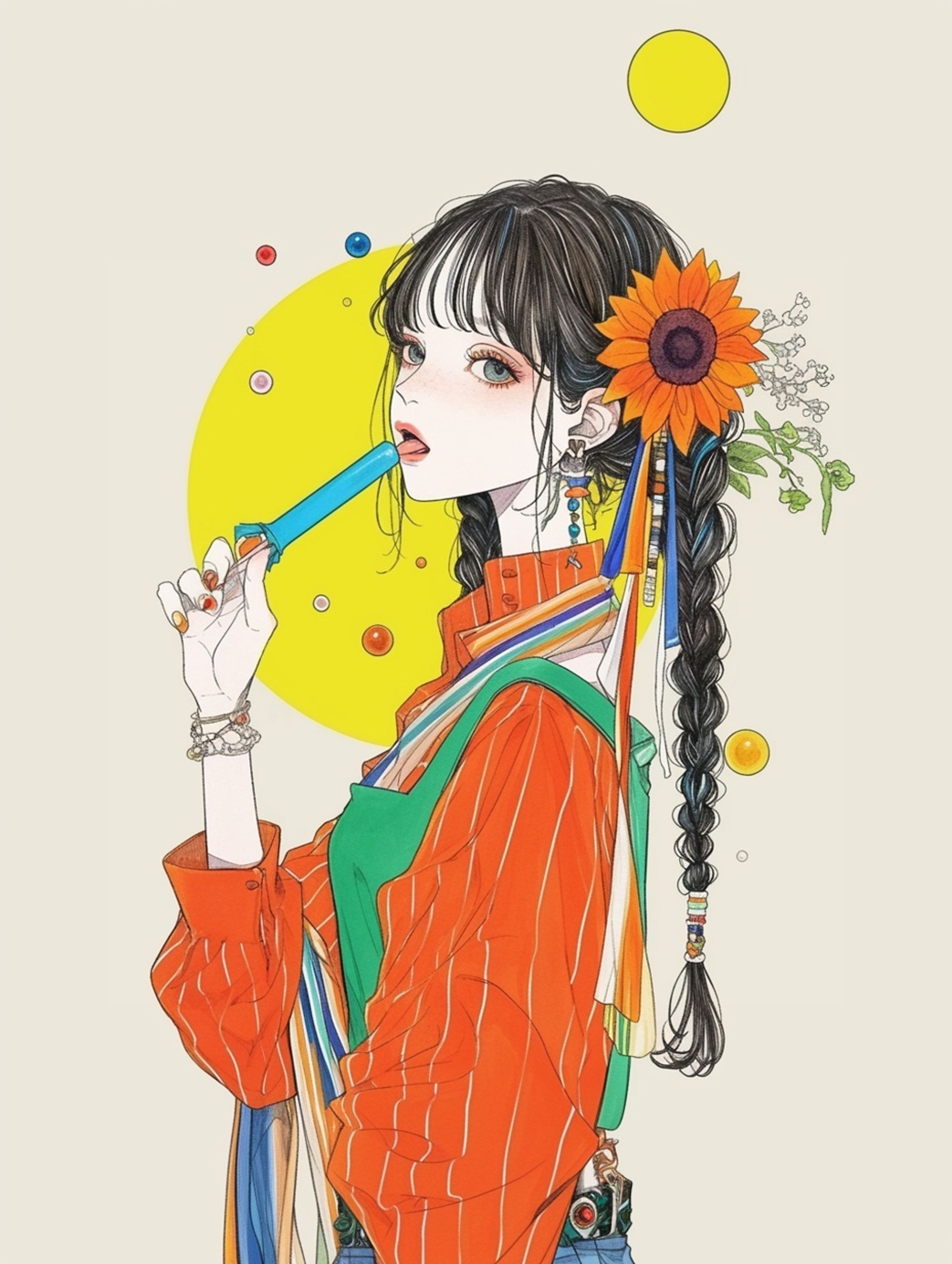 anime style illustration-1