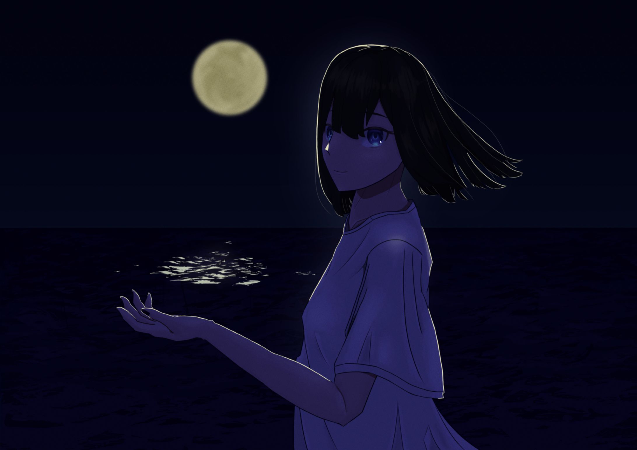 月が綺麗だね-1