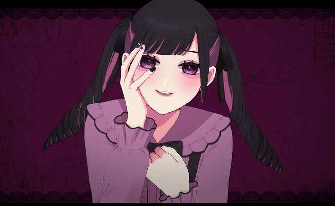 ボカロ曲サムネ 「妄想朦朧少女」