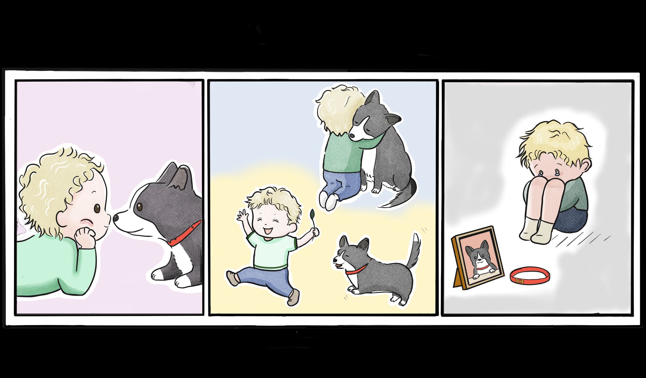 英語教材の挿絵-1
