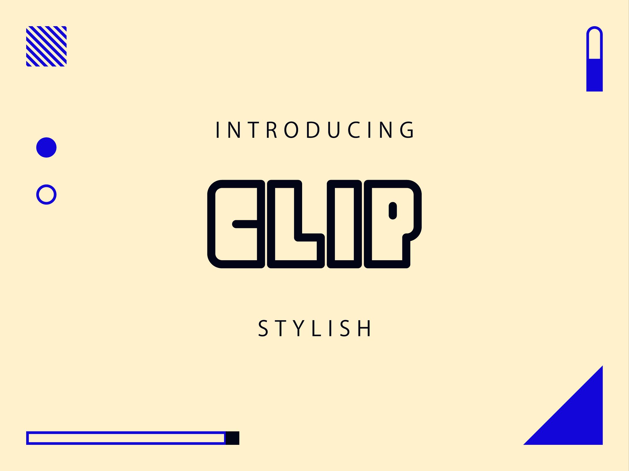 Font | Clip-1