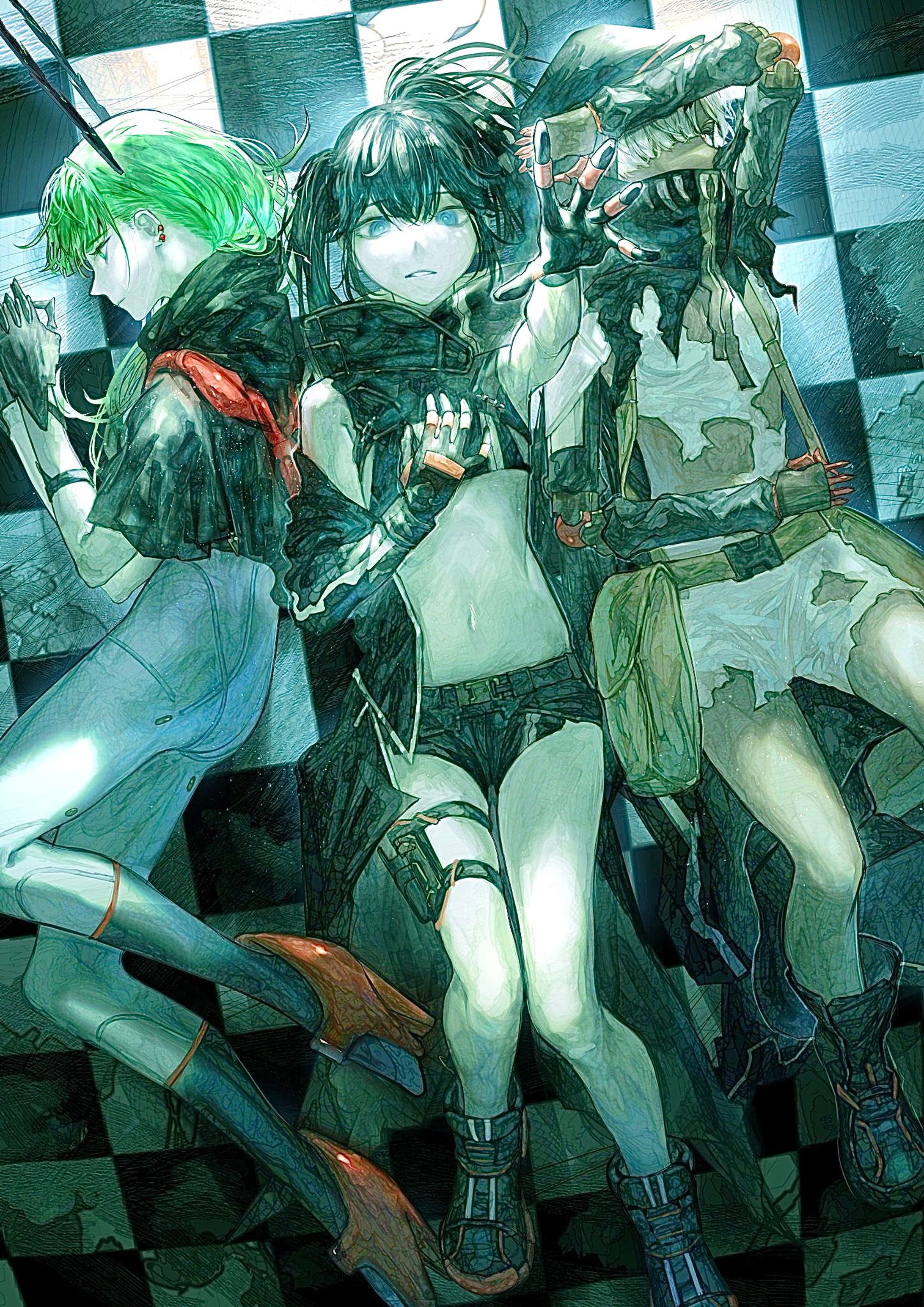 二次創作　ブラック★ロックシューター-1