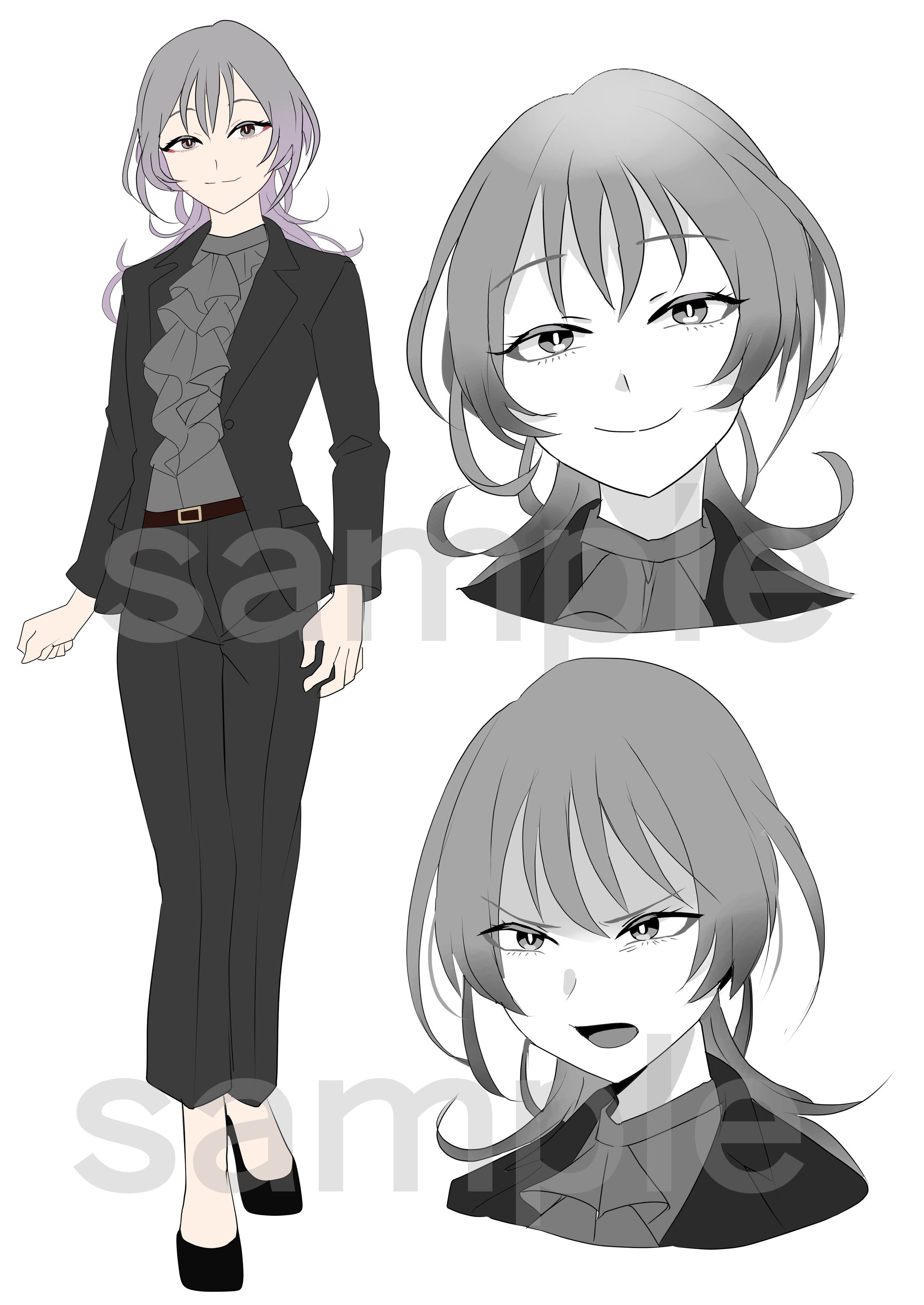 似顔絵キャラデザ-1