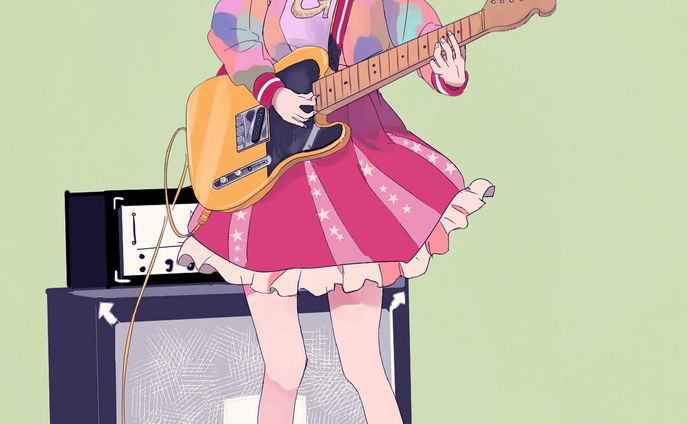 ギター🎸

#転売禁止 #dontreport 

#illustragram #illustration #drawing #painting #originalcharacter #art #絵 #イラスト #イラストグラム #オリジナルイラスト #オリジナル #originalart #inkdrawing