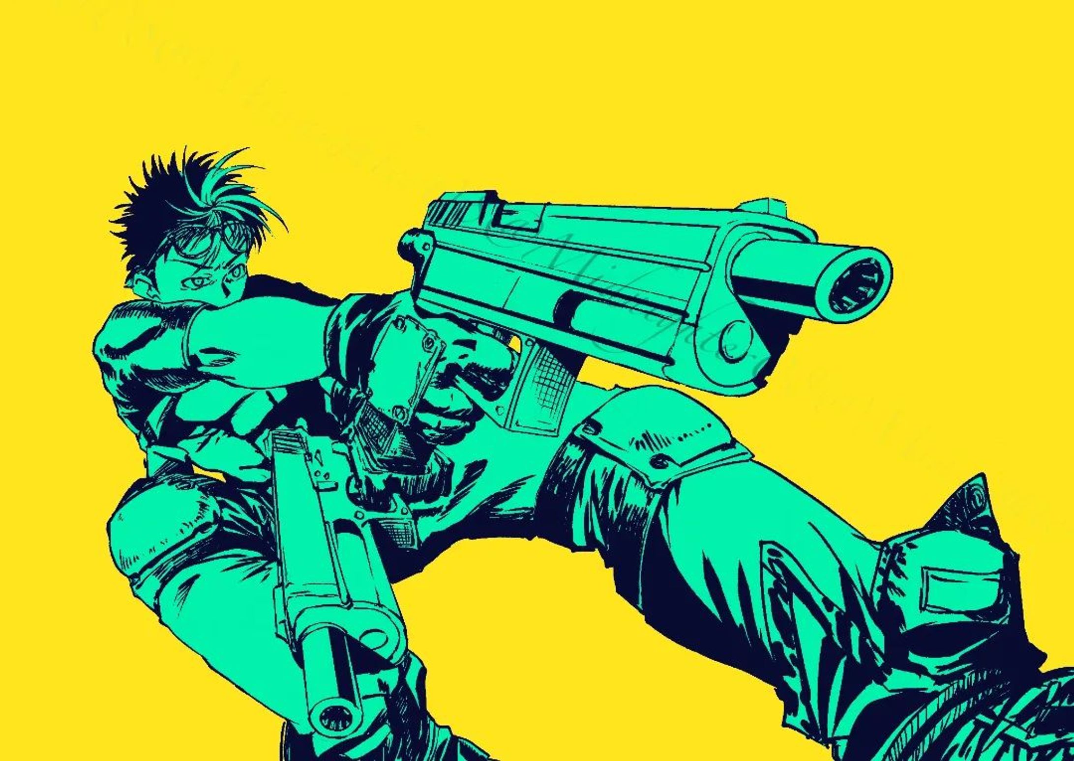 #オリジナルキャラクター #originalcharacter #創作男子 #銃 #gun #オリジナルイラスト #originalcharacterart-1