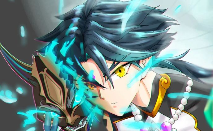 #原神 #genshinimpact #魈 #デジタルイラスト #digitalart