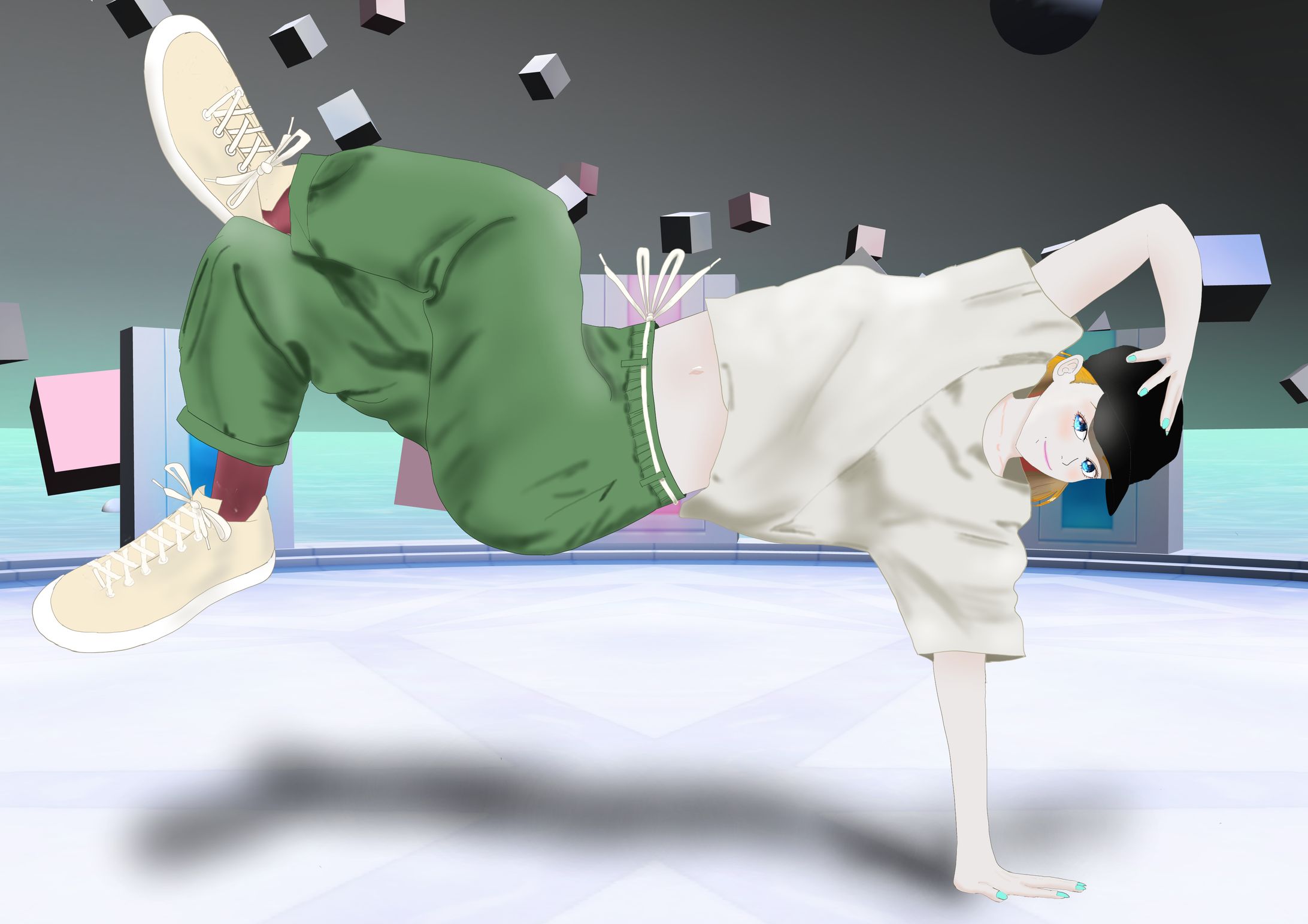 a woman who does breakdancing-1