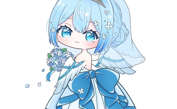【suimin様】6月の花嫁量産ミニキャラ2023