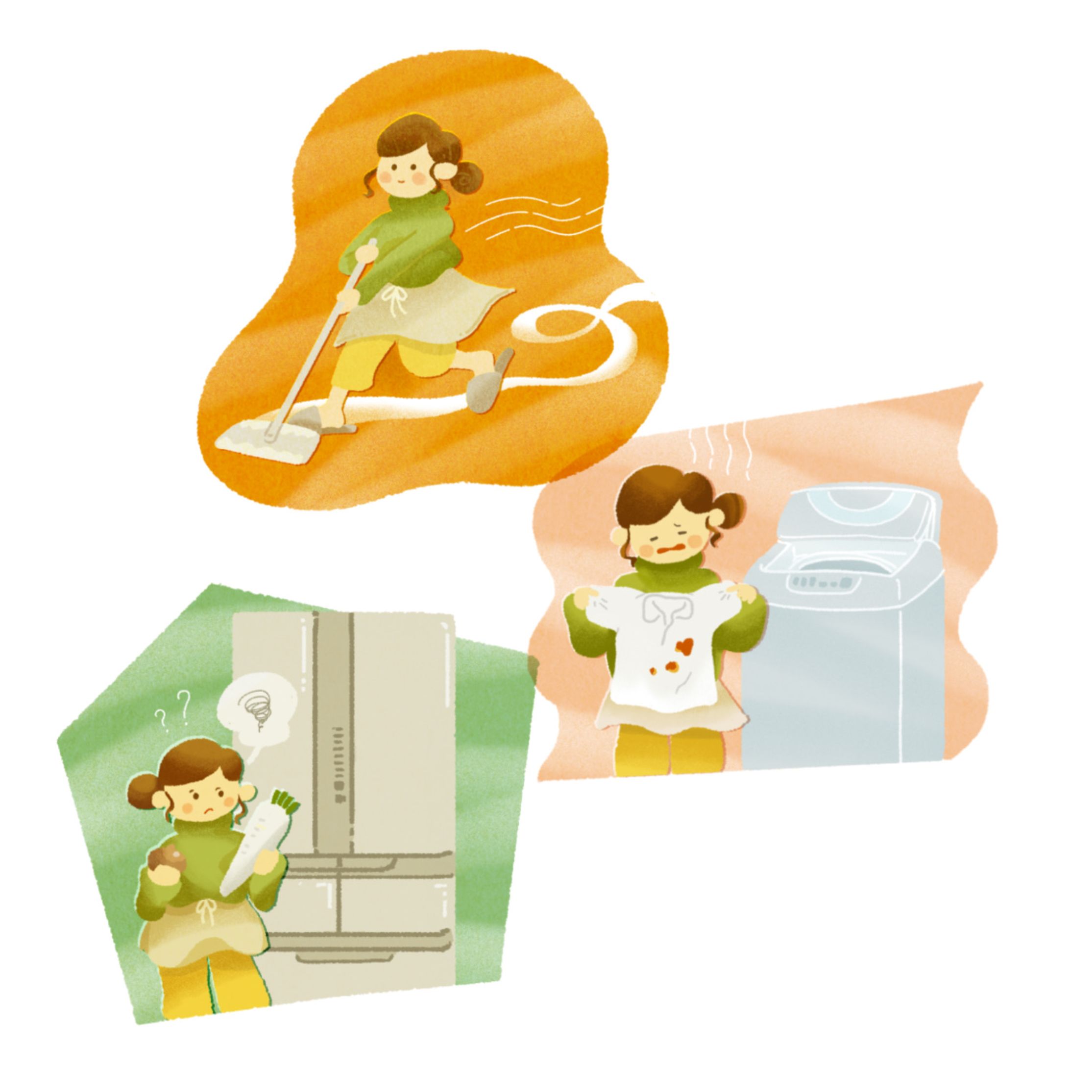 Housework｜カットイラスト-1