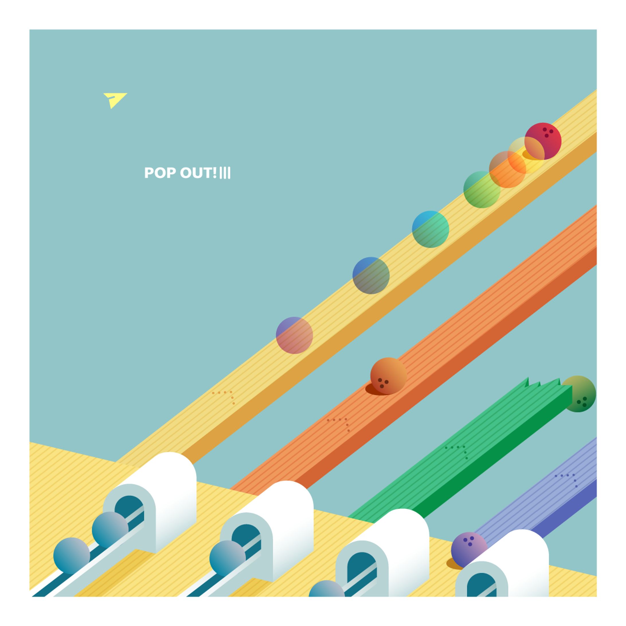 First Love is Never Returned『POP OUT!Ⅲ』 / アルバムジャケットデザイン（2025）-1