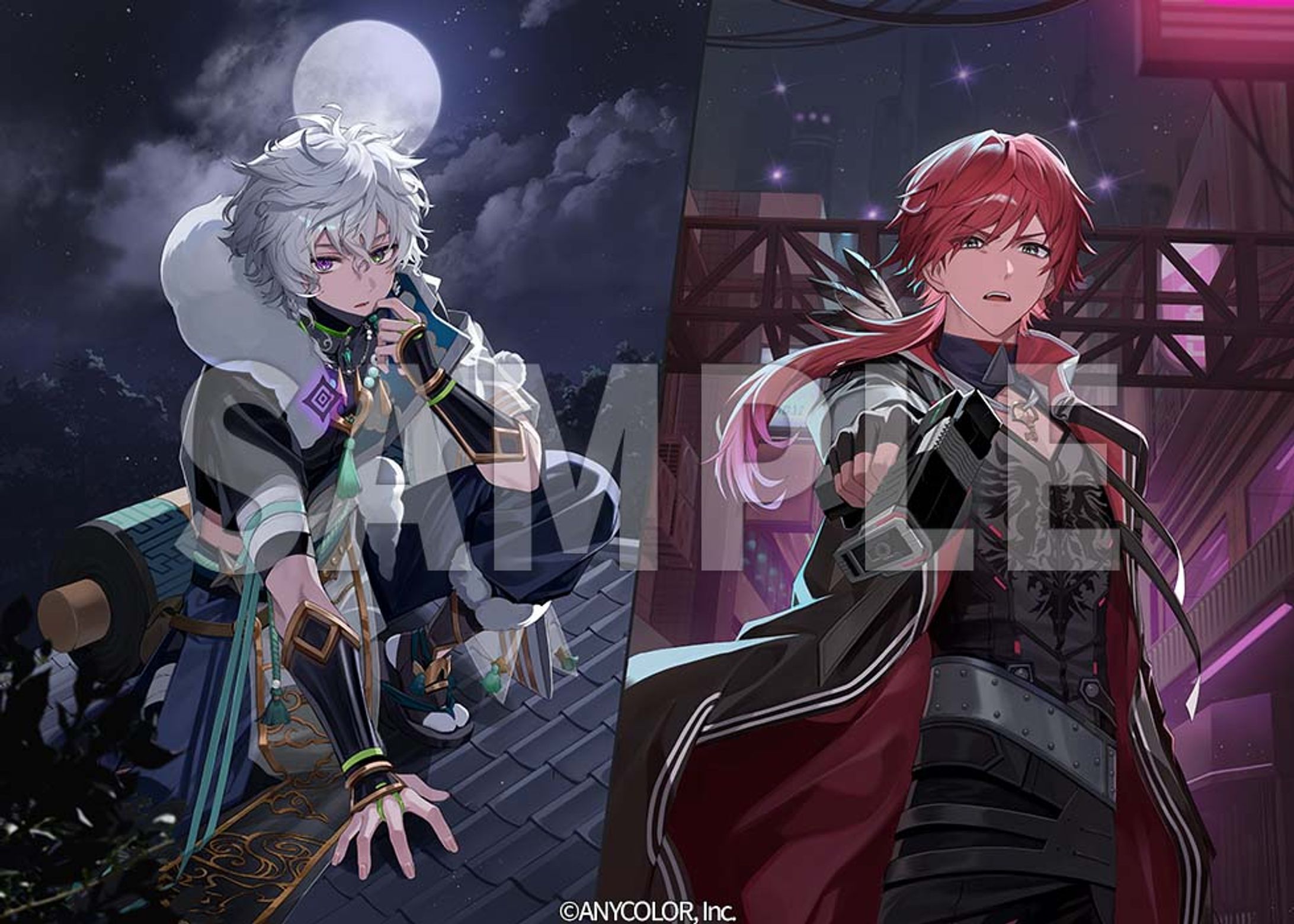 にじさんじ_スパイボイス キービジュアルイラスト-1