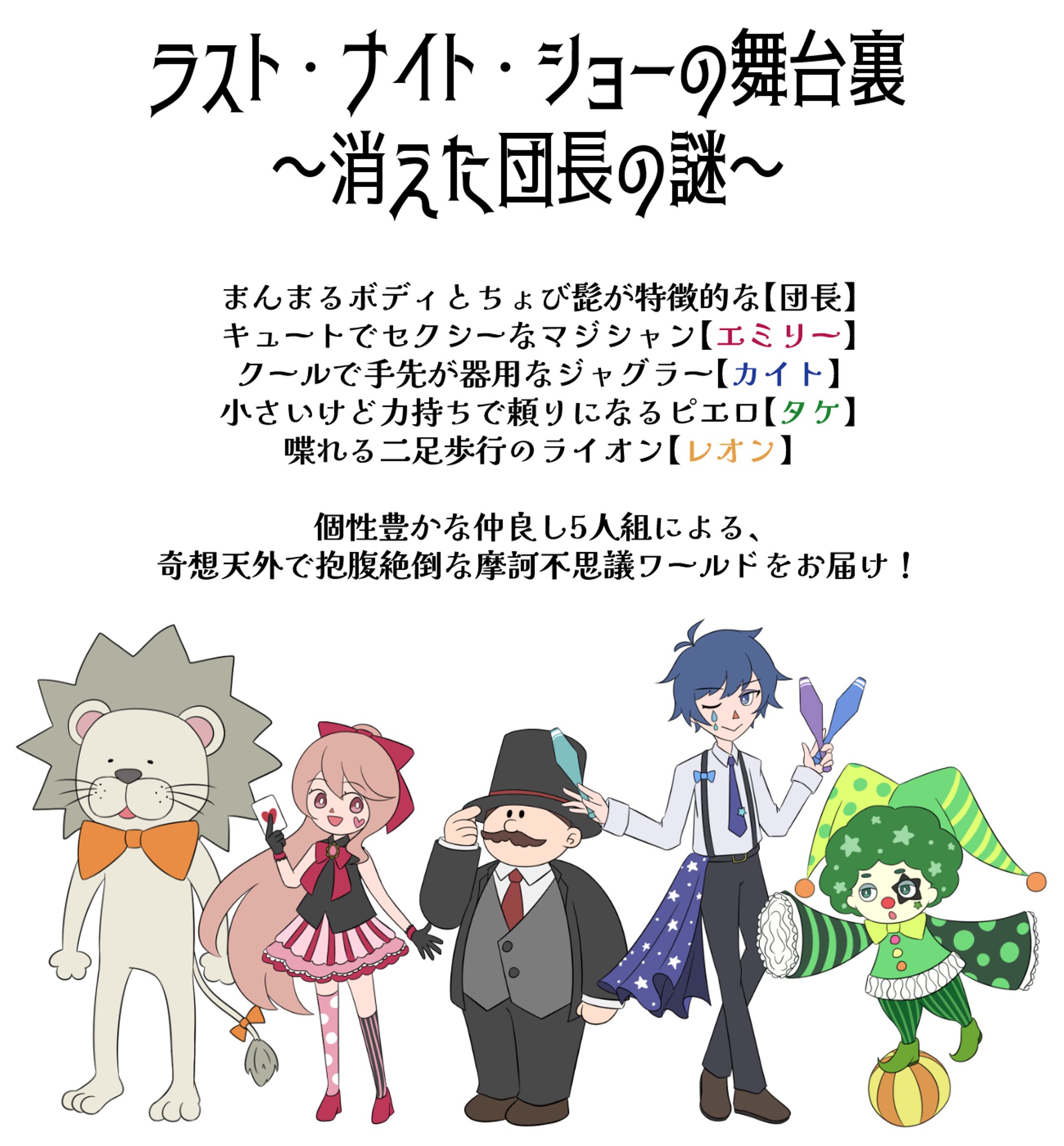 マーダーミステリー作成-1