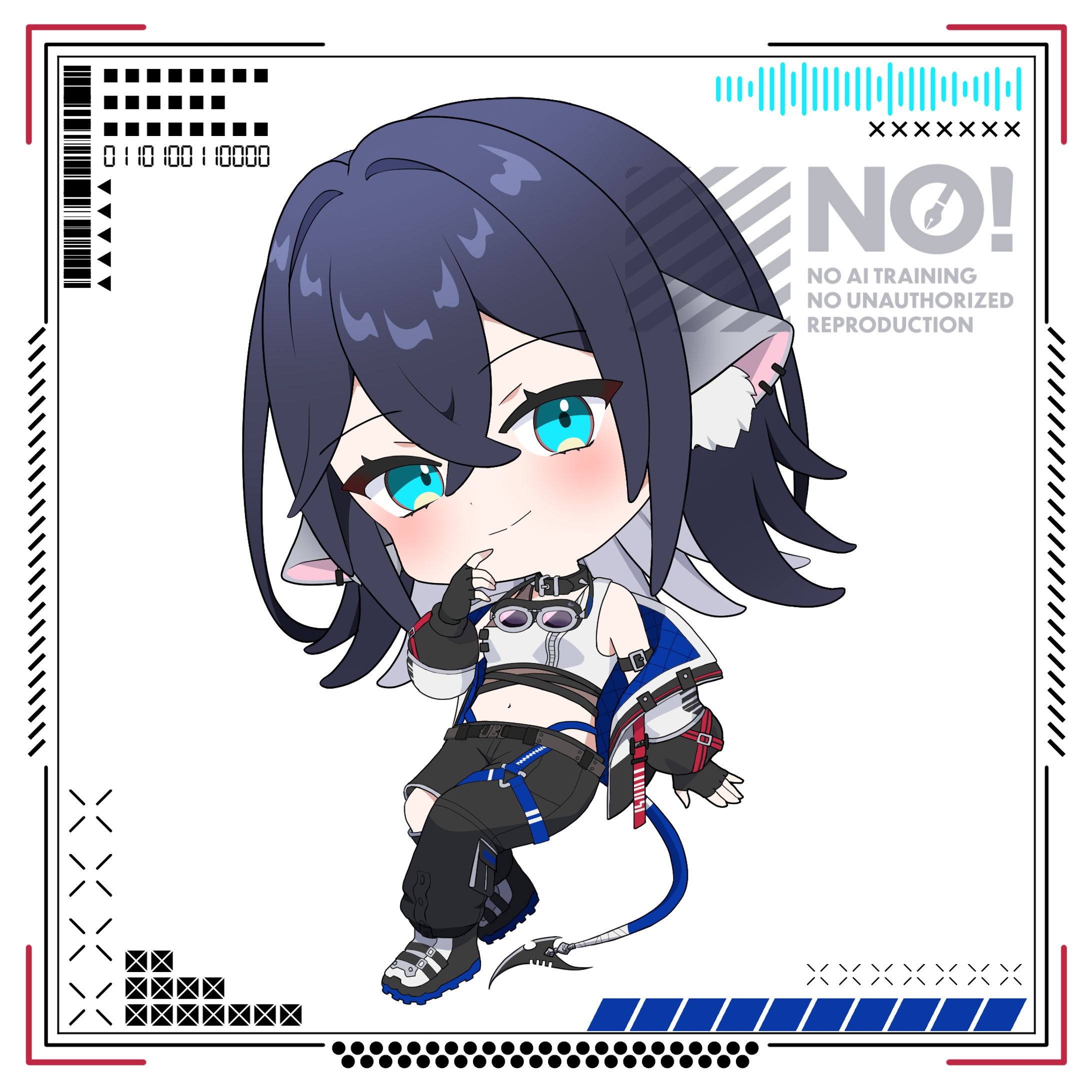 【ミニキャライラスト】いずみぃ様-1