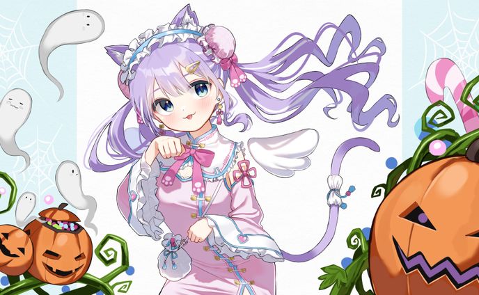 甘癒せあ　様　ハロウィン企画用イラスト