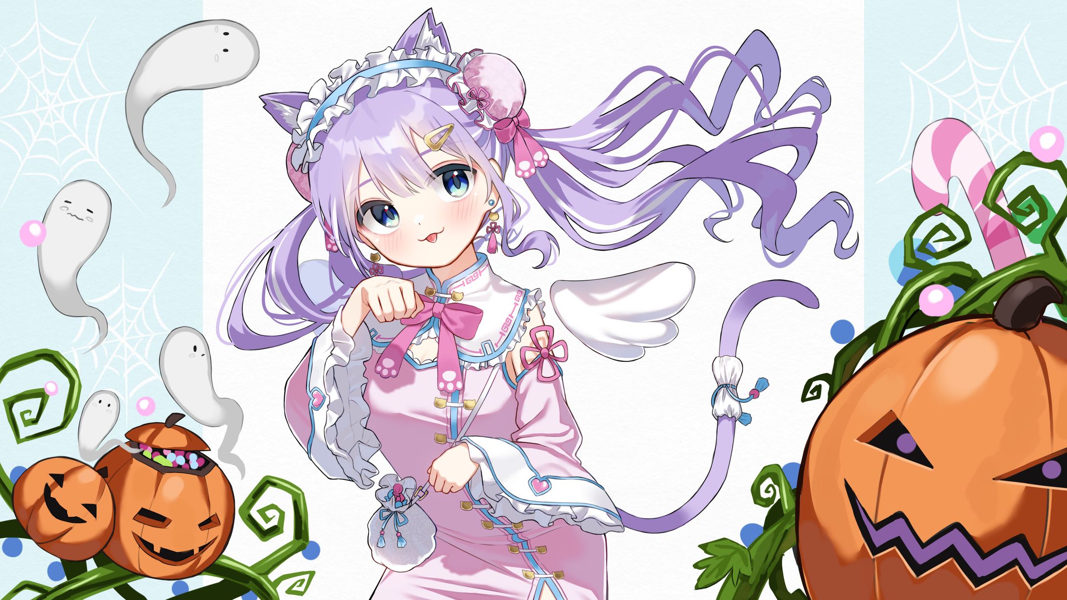 甘癒せあ 様 ハロウィン企画用イラスト