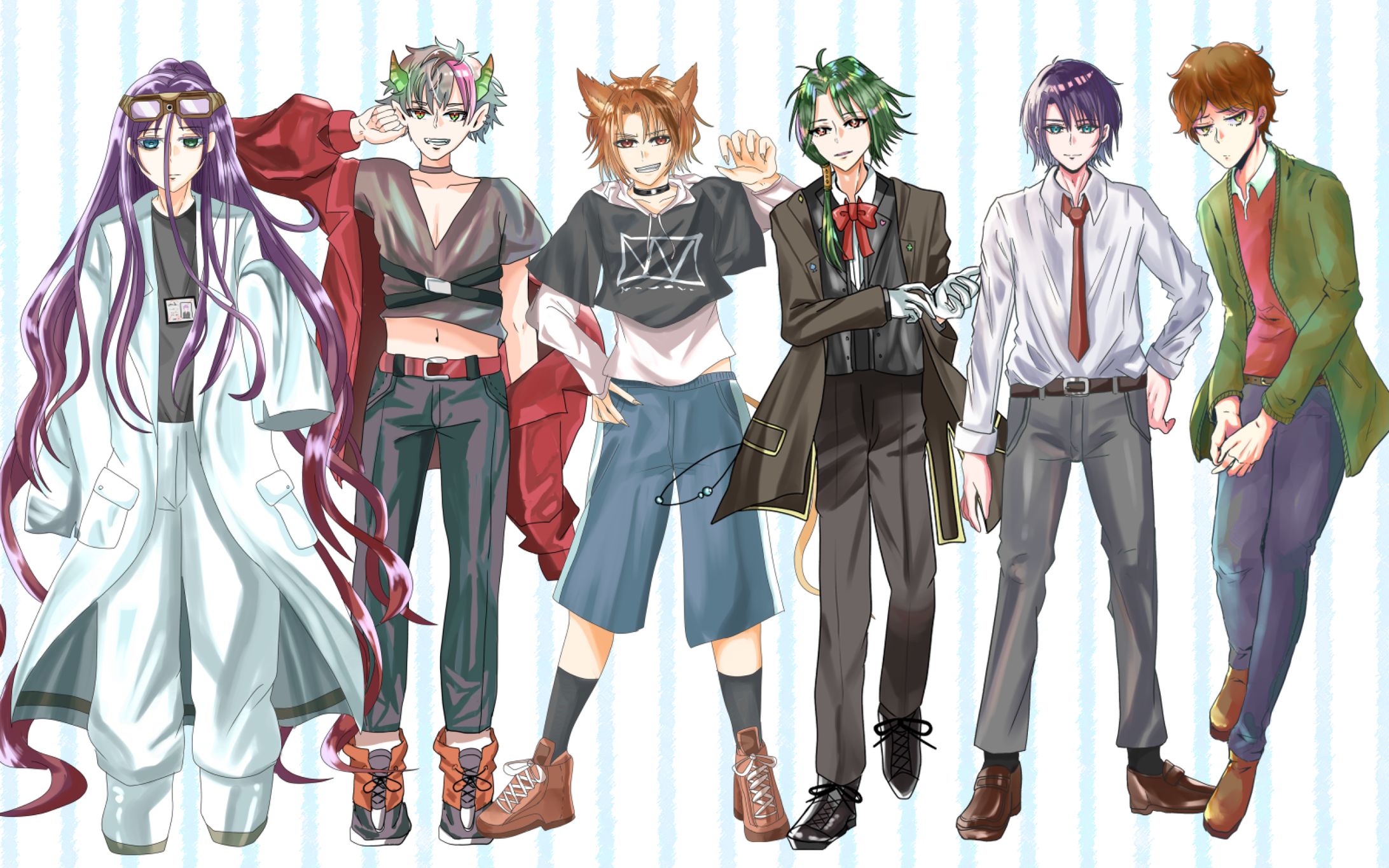 立ち絵まとめ(パーツ分け含む)-1