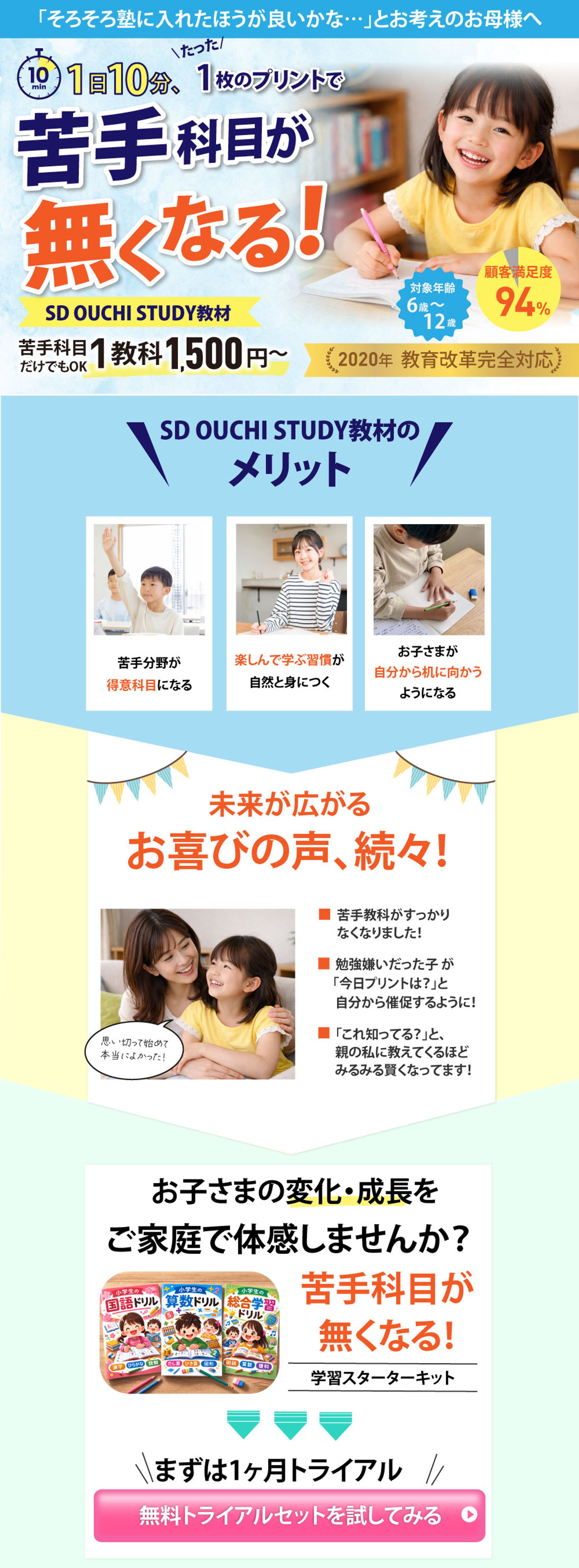 子供の学習教材LP-1