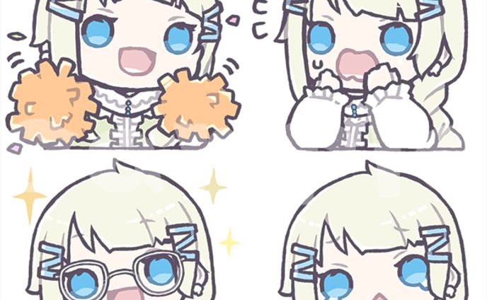 デフォルメキャラクターイラスト