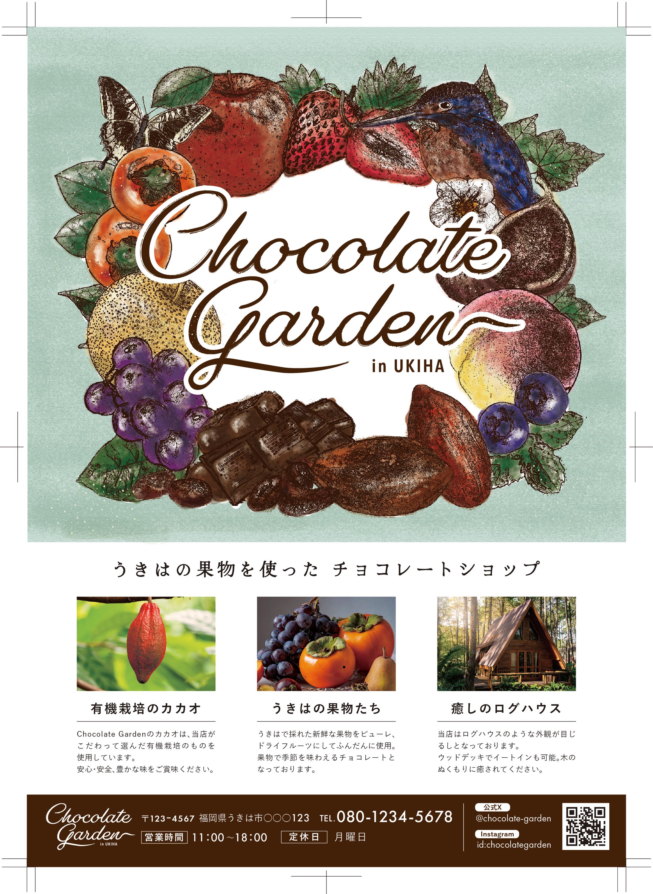 チョコレートショップ　ポスター-1