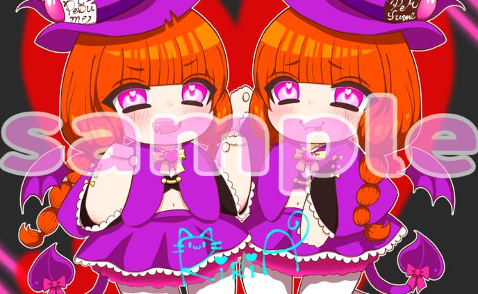 カヲル&アシタ（SDVXファンアート）