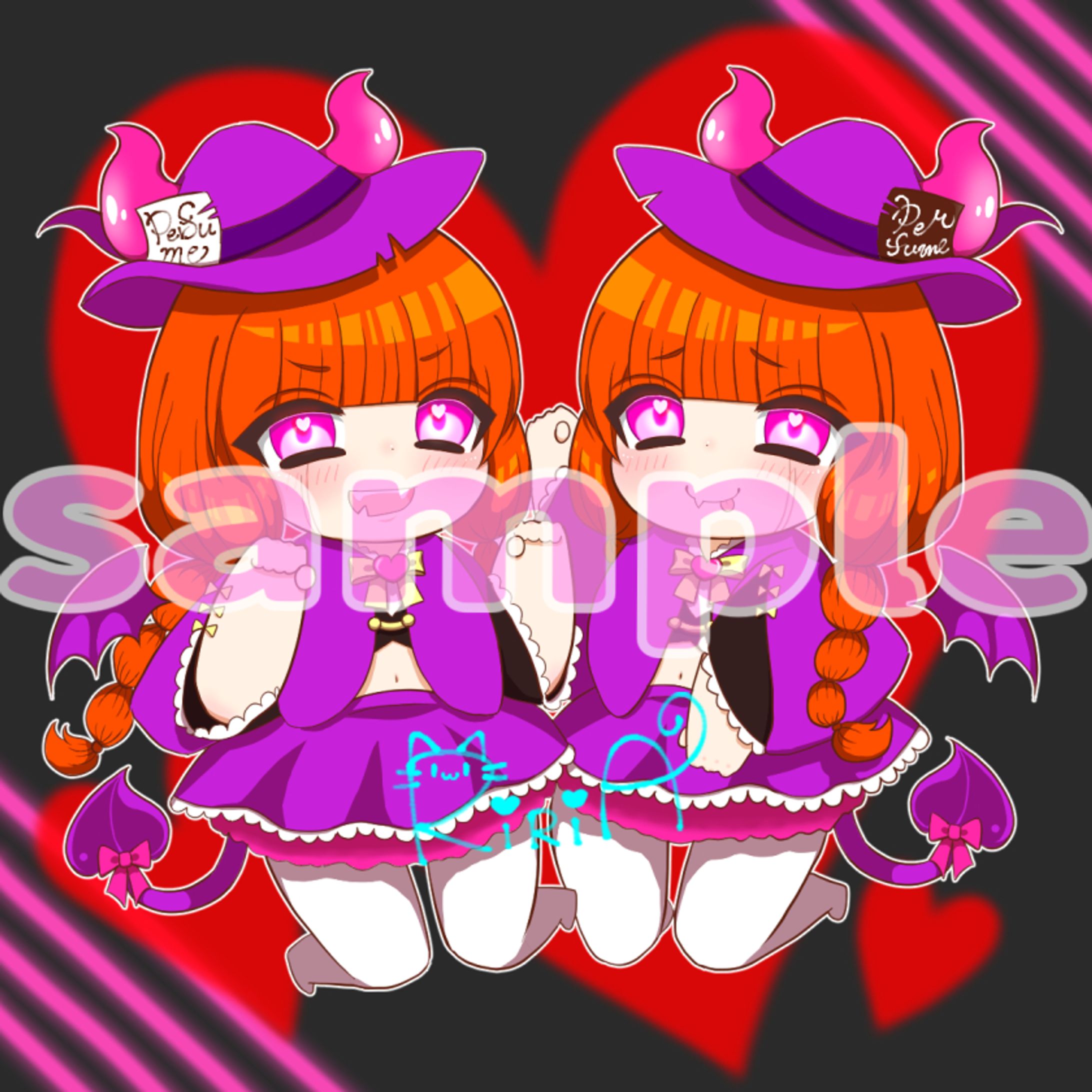 カヲル&アシタ（SDVXファンアート）-1