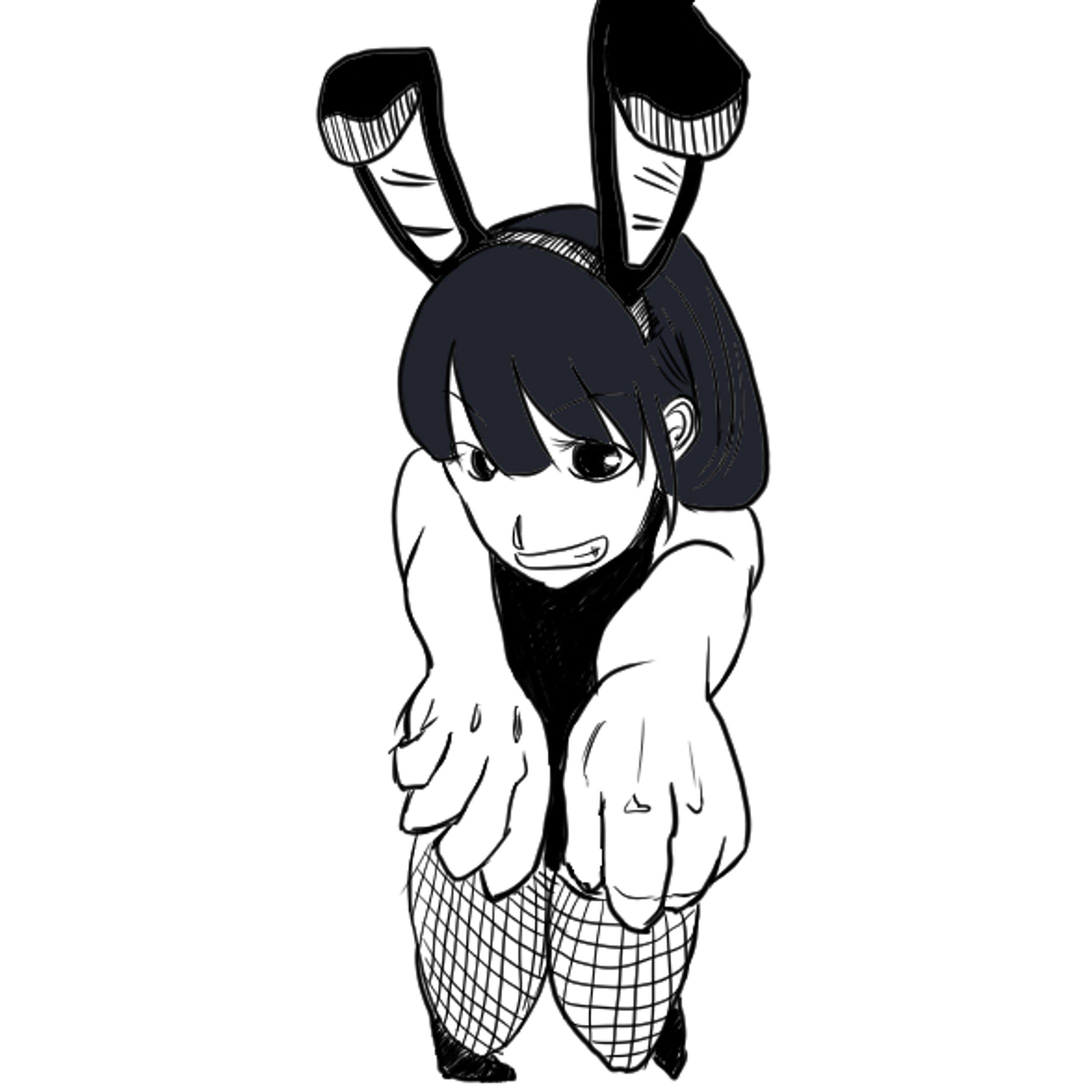 20170916　バニー女の子-1