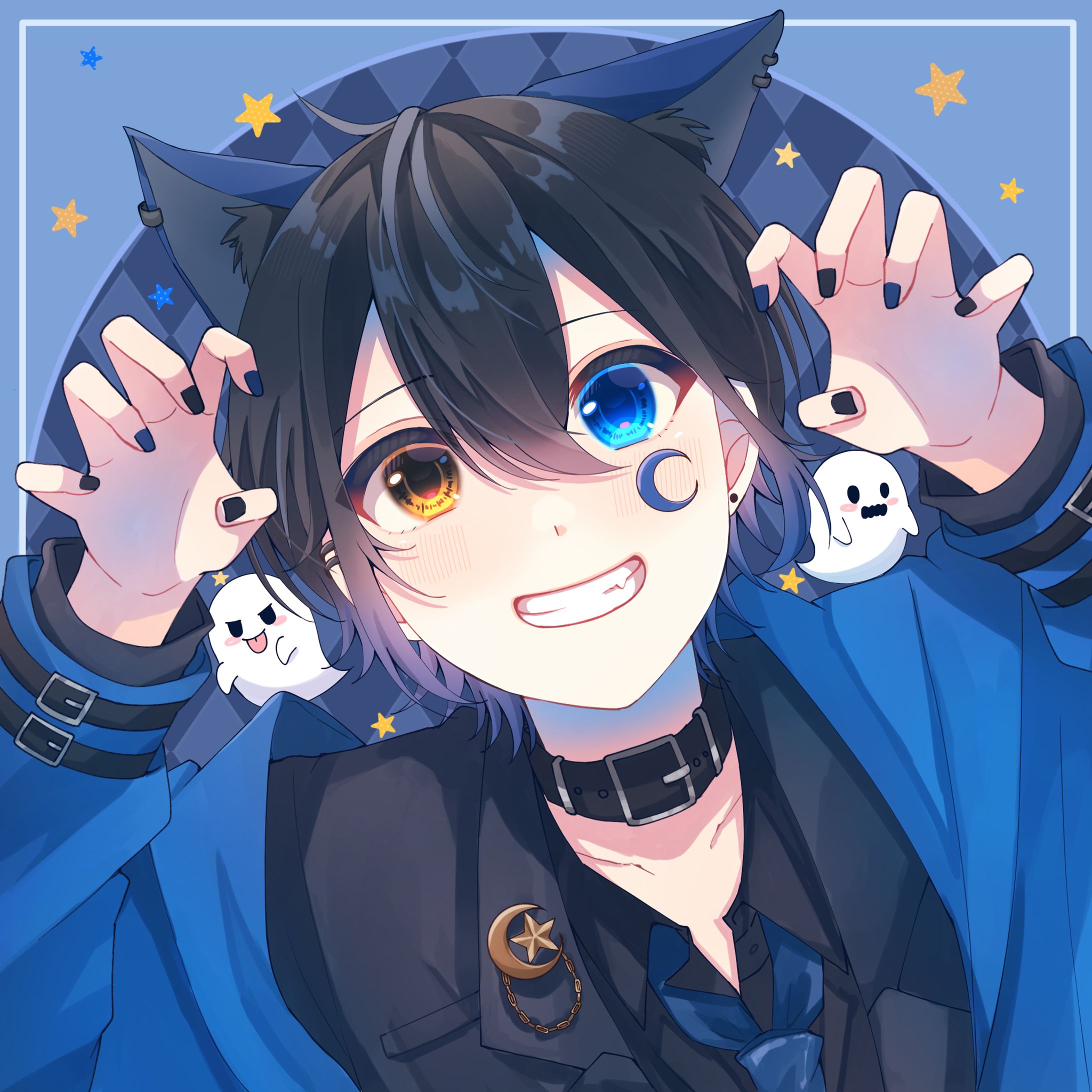 【works】瑠月くん様 アイコンイラスト-1