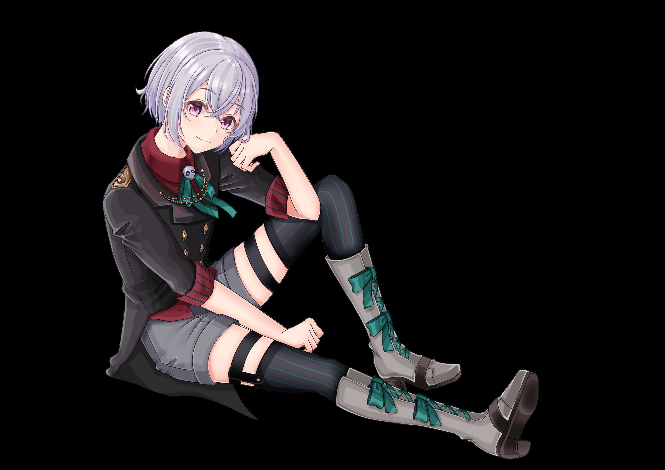 個人依頼　奥斗羽パンプイラスト-1