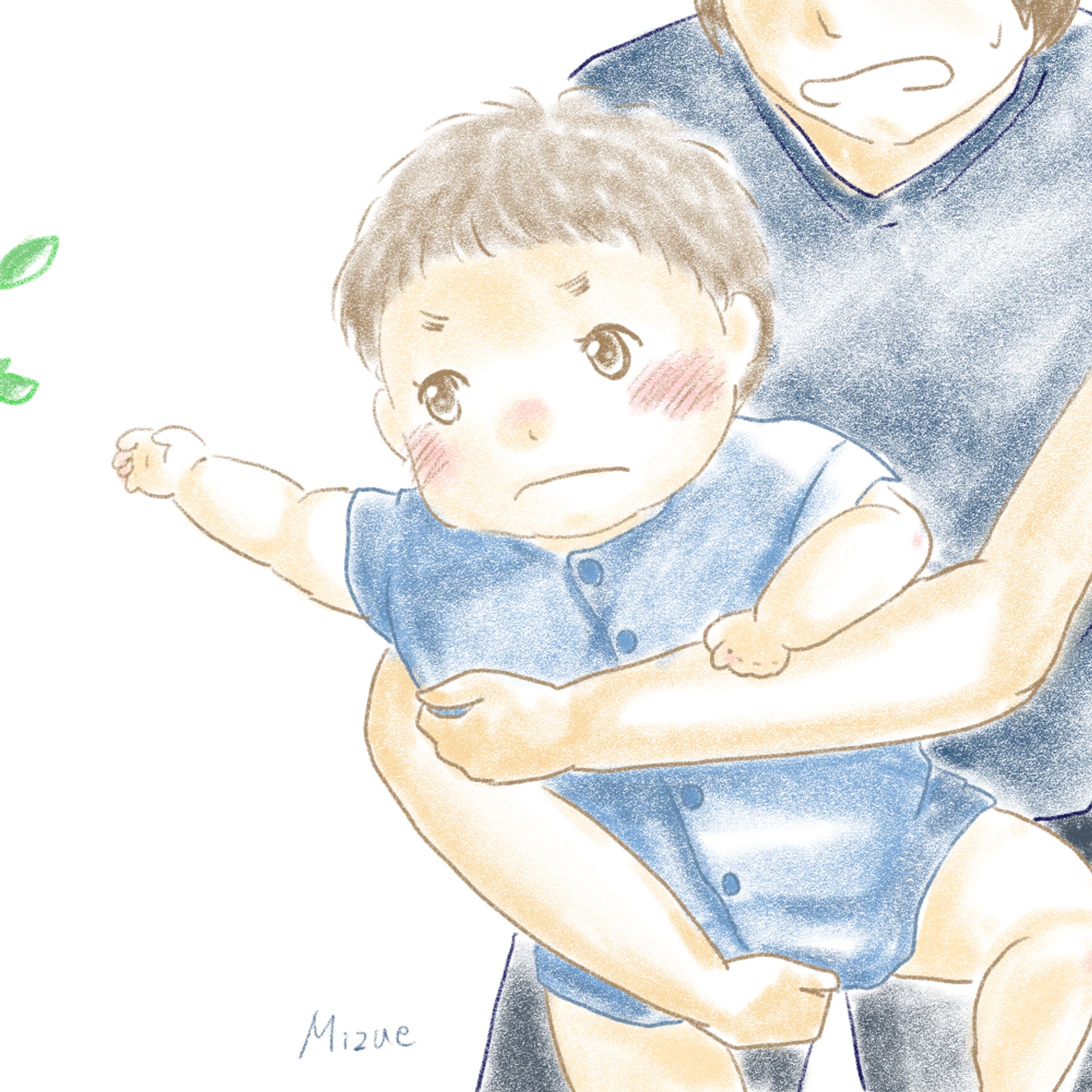 色鉛筆風イラストサンプル-1