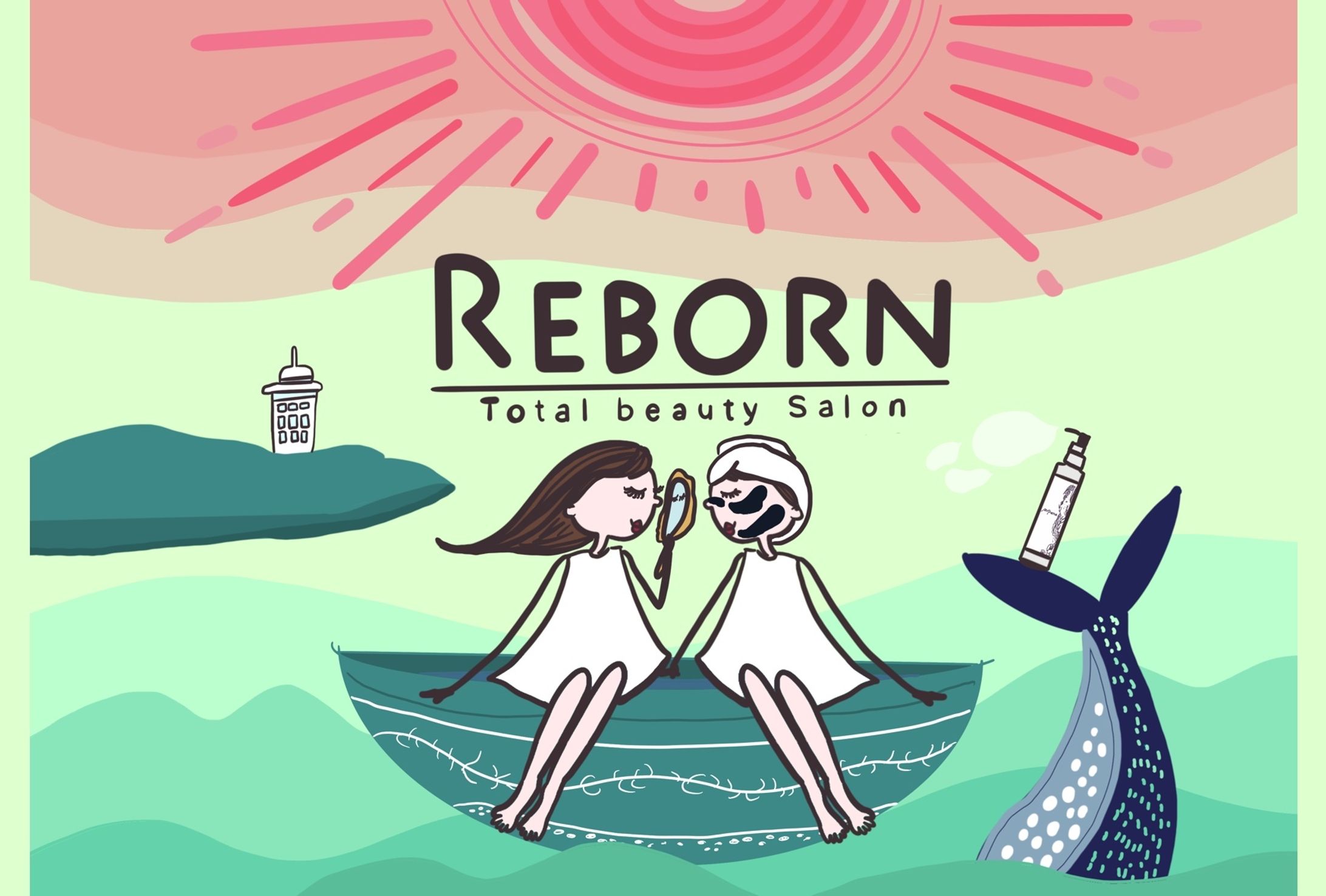 【work】個人サロン　REBORN-1