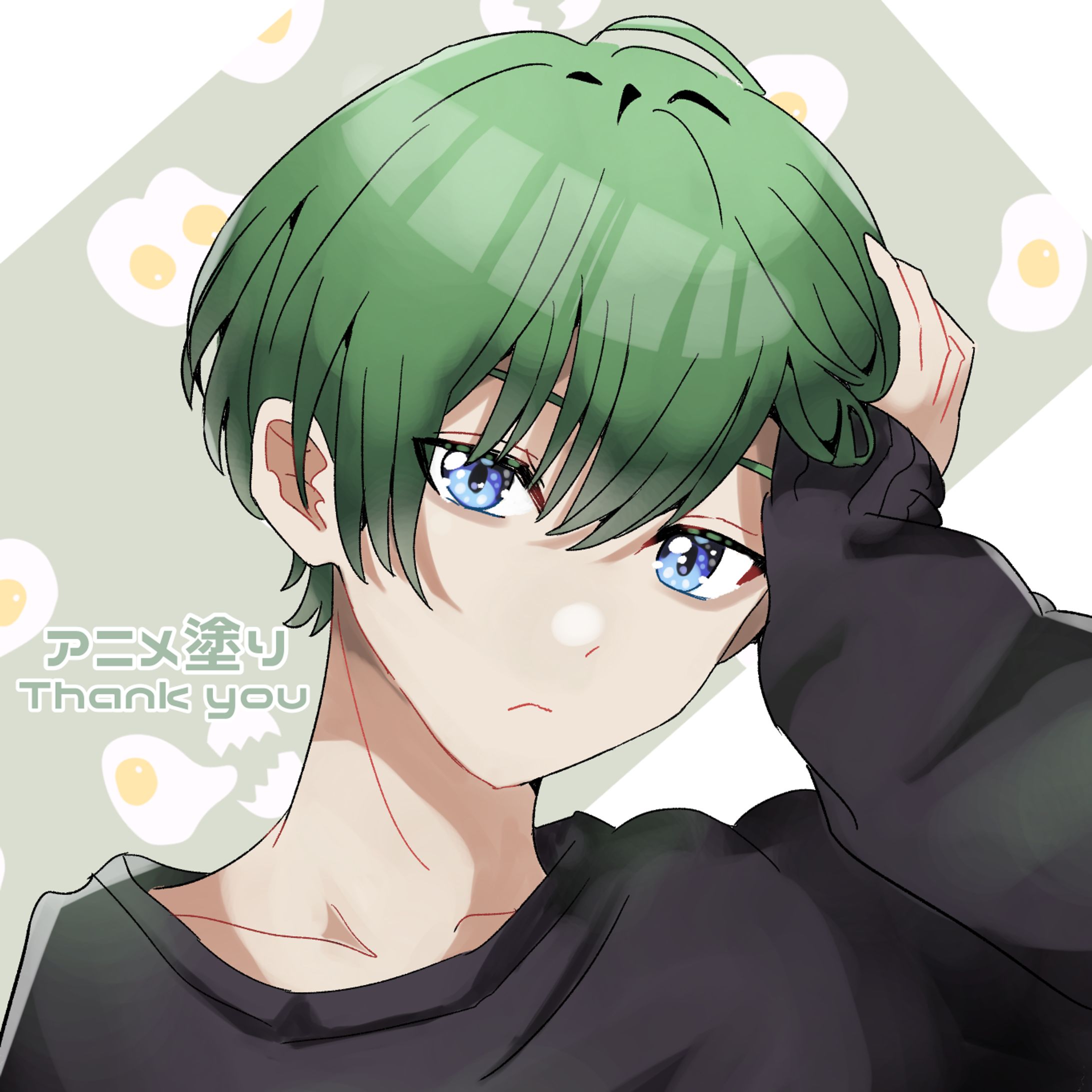 アイコン　アニメ塗り　制作-1