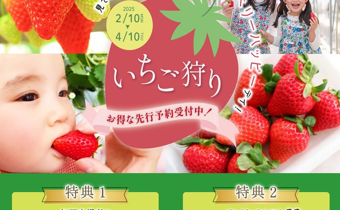 【自主制作】いちご狩り