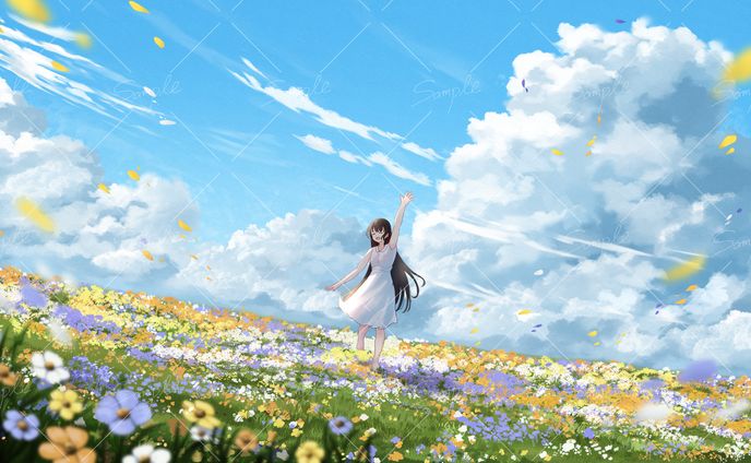 【有償依頼】ナツオト様「旅語り」MVイラスト