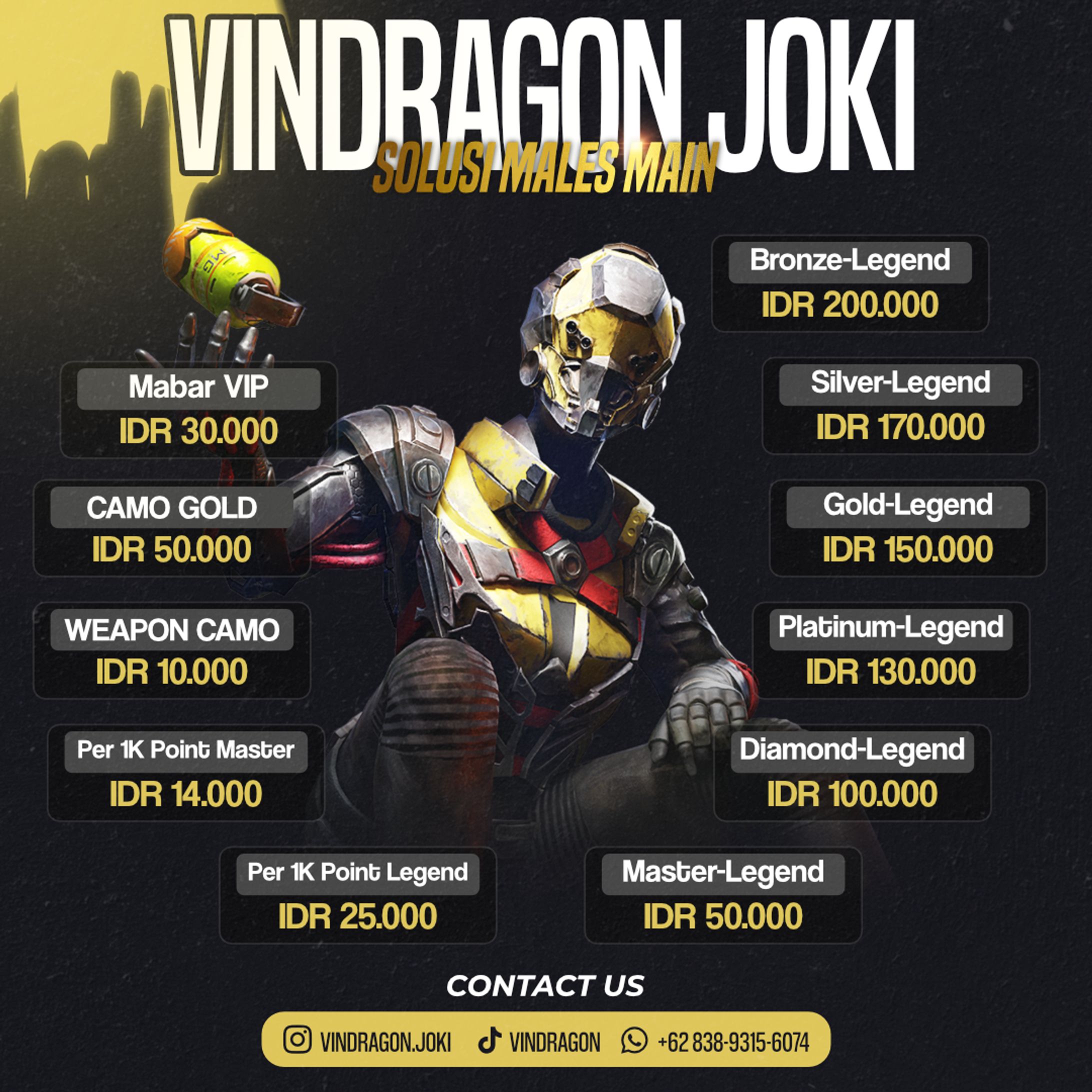 [Pricelist] Vindragon Joki-1