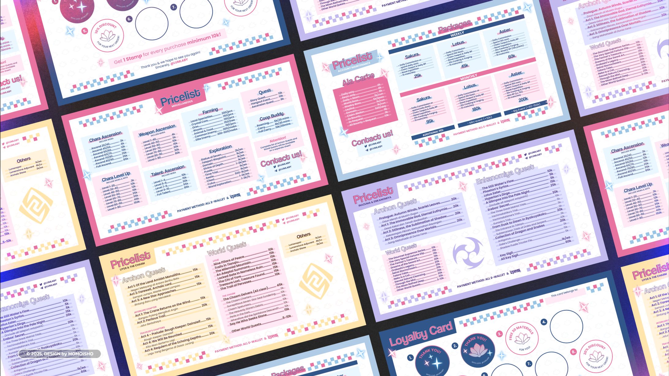 PRICELIST - LUMLABY-1