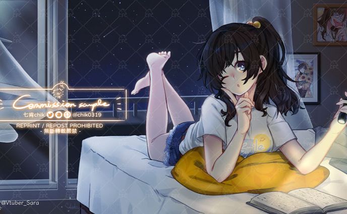 紗羅@Vtuber_Sara | ED圖