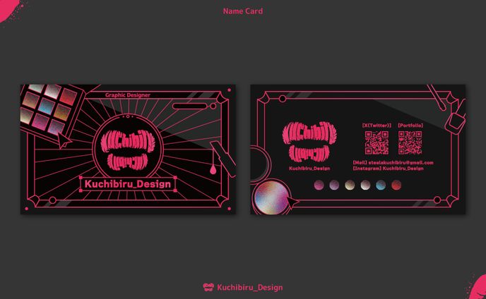 Kuchibiru_Design / 名刺 Design