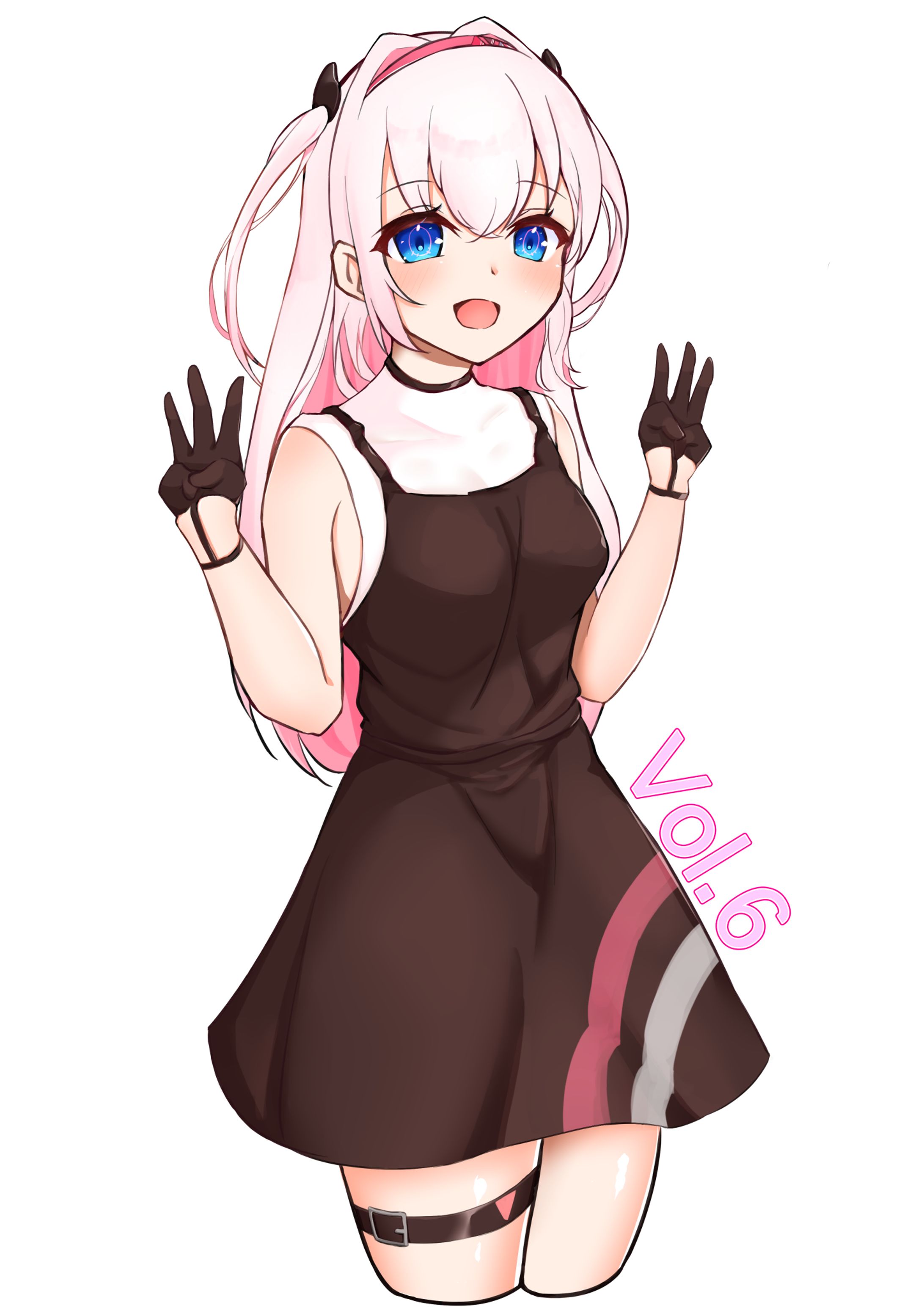 【個人依頼制作】結目ユイ様宛デジタルフラスタ用イラスト-1