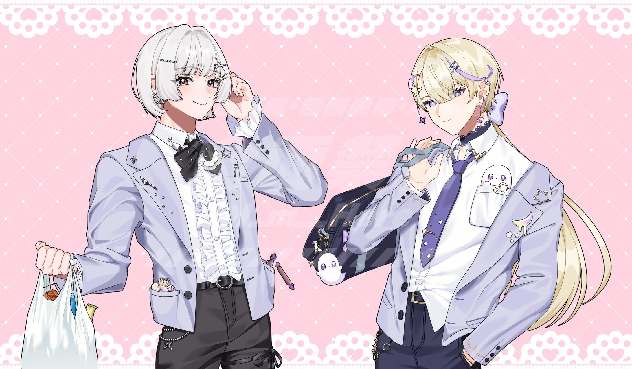 有耶無耶からめ　彗月るい　男子高校生化-1