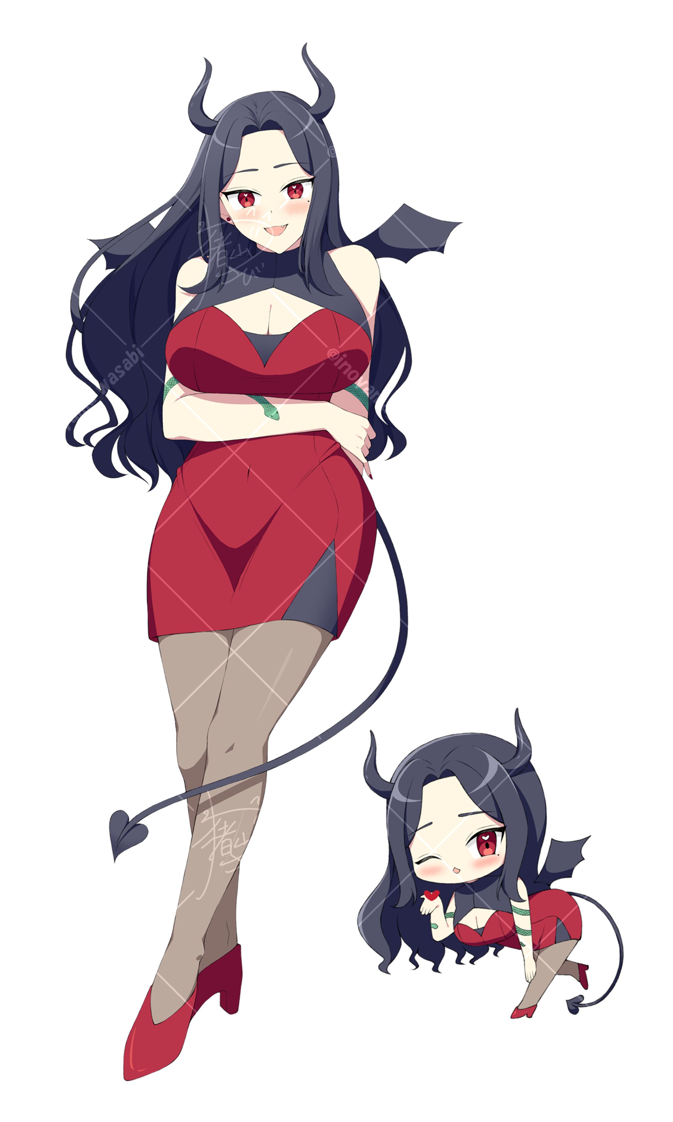 IRIAM用立ち絵&SD-1