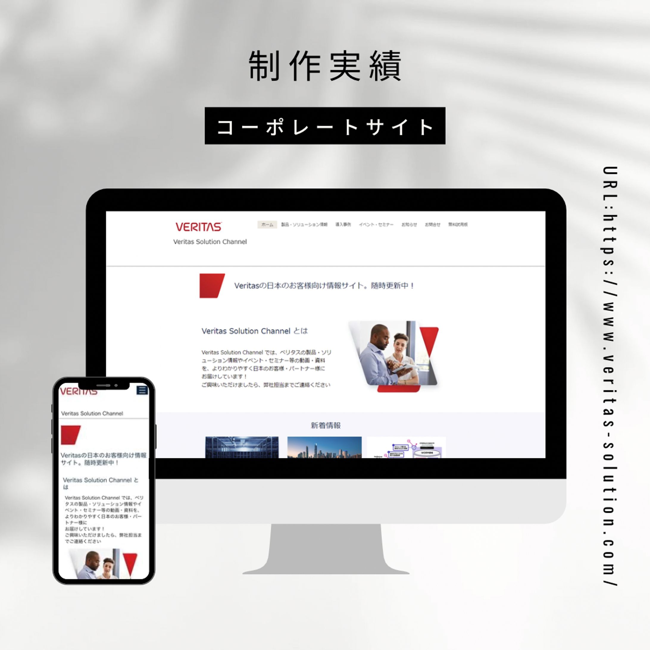 veritas様自社HP-1