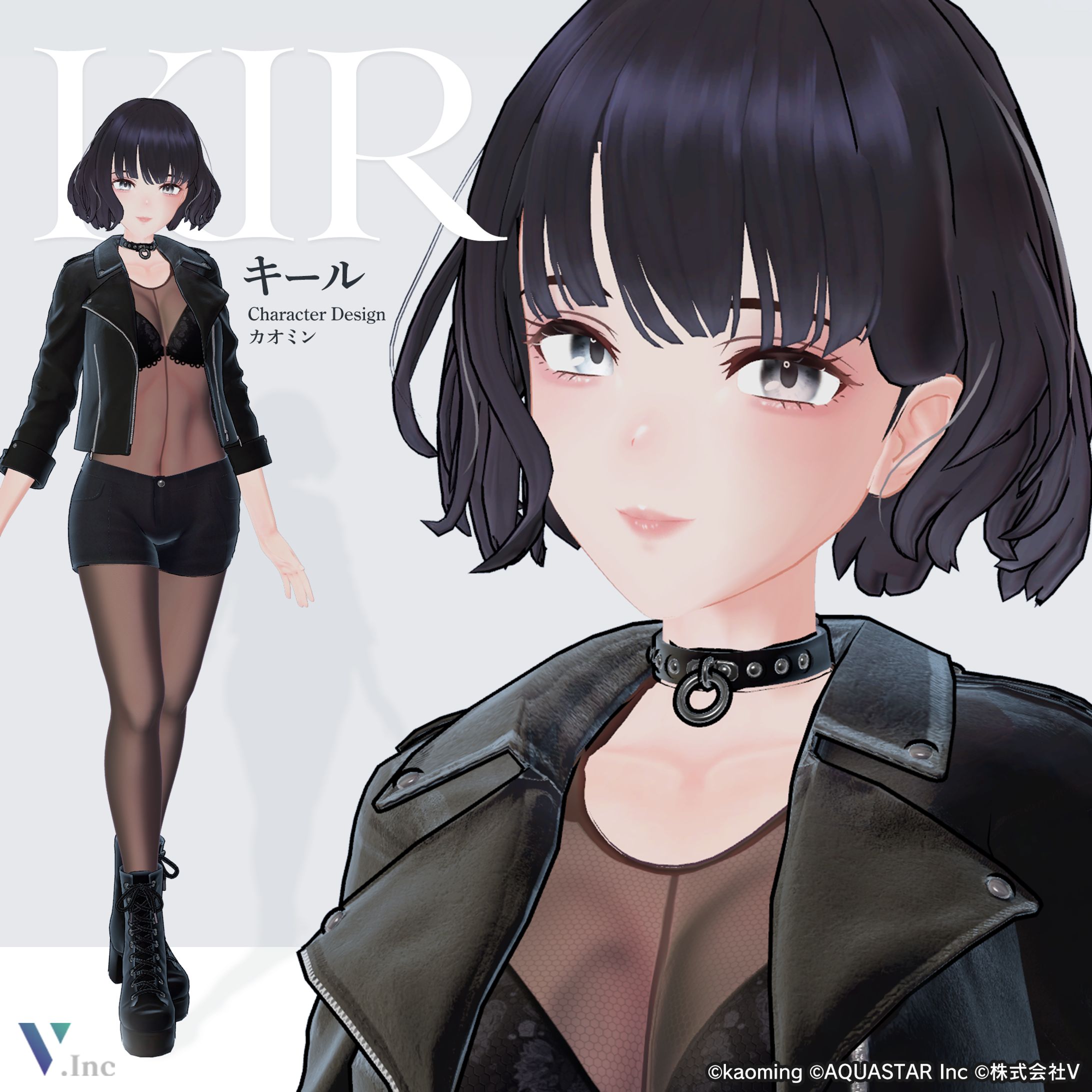 VRC向けアバターサムネイル/V WORLD-1