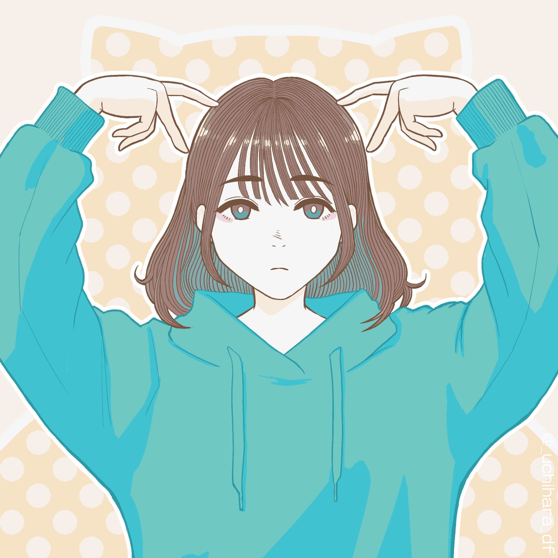 ねこにゃん（フリーアイコン）-1