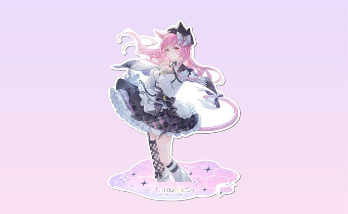 アクリルスタンド台座デザイン