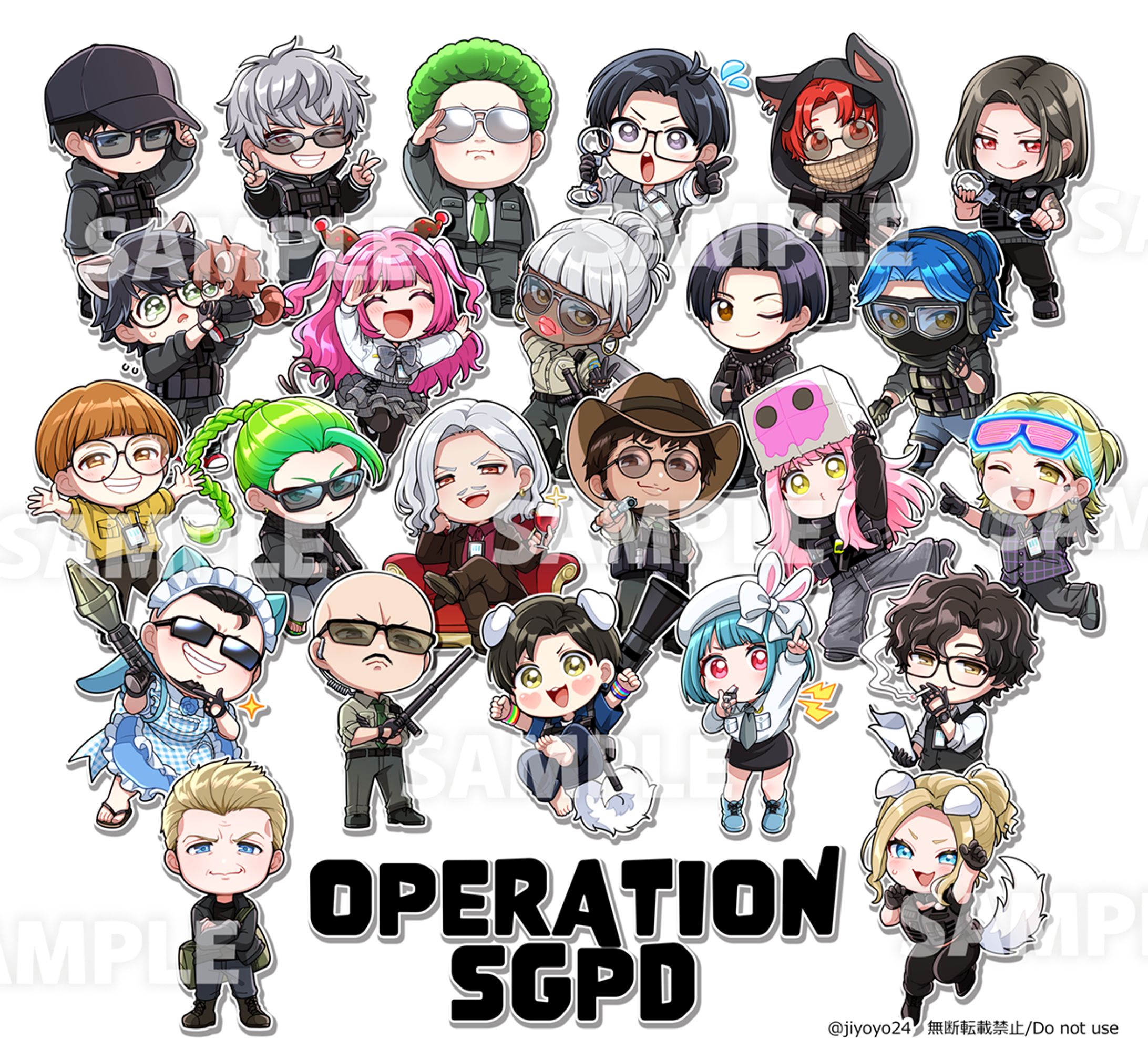 ストグラSGPDイベント ミニキャラ-1