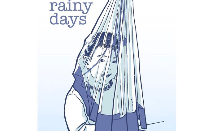 Even on a rainy day
#うちの息子のポートレイト
#illustration #portrait #boy