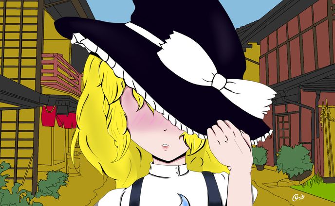 二次創作：東方project霧雨魔理沙